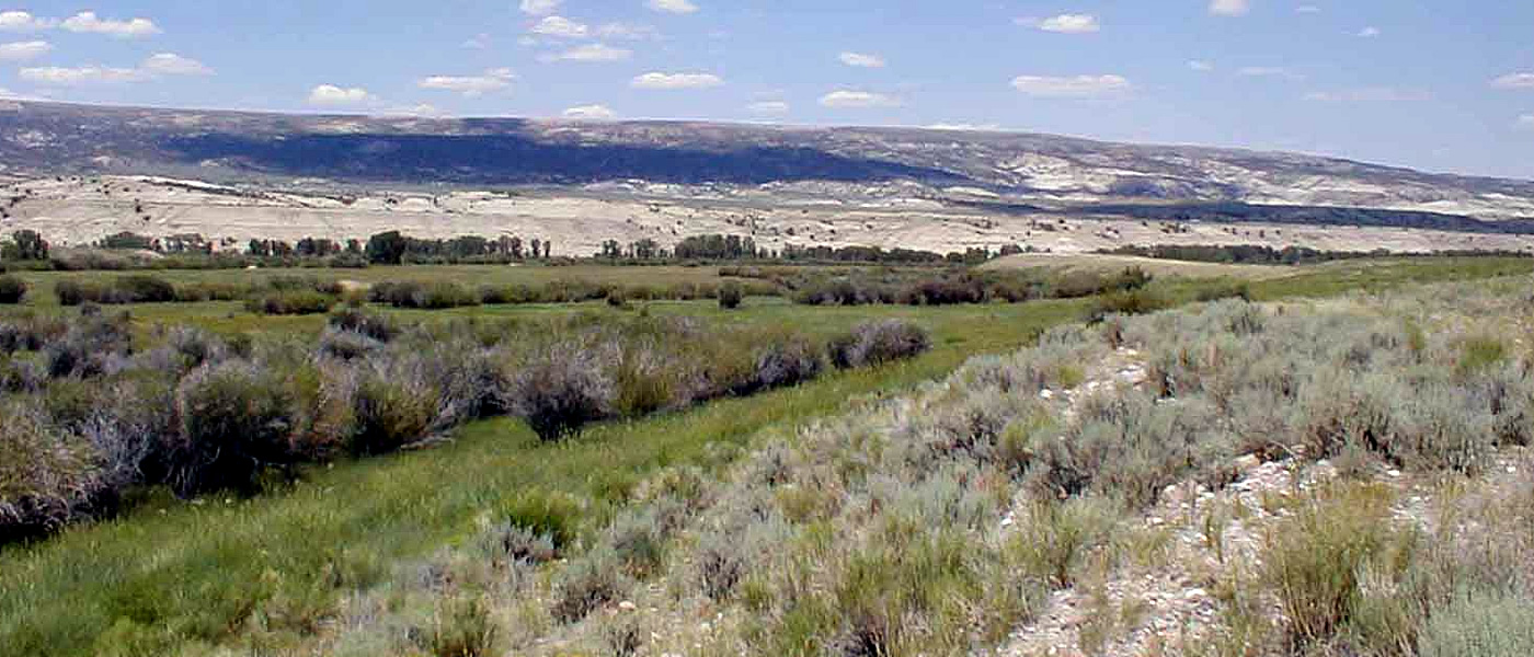 Site of the first Mountain Man Rendezvous