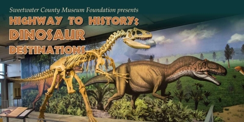 Background image of a fossil at Dinosaur National Monument